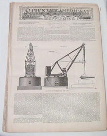 Scientific Amer. 1876 Roman Aqueducts,Concrete Cottages