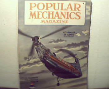 Popular Mechanics-11/45 Tokyo,Robot Air Crew, The Atom