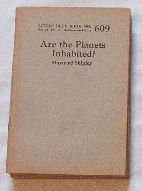 Are the Planets Inhabited? by Maynard Shipley, LBB #609