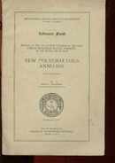 Smithsonian 1934 Deep Sea Report New Annelids