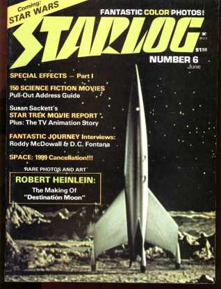 Starlog #6 6/1977 Star Trek, Rock Band Angel