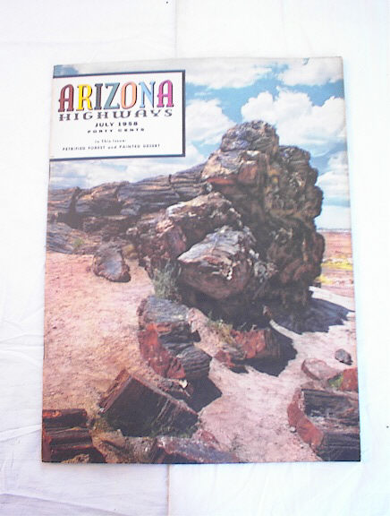 JULY,1958 ARIZONA HIGHWAYS PETRIFIED FOREST