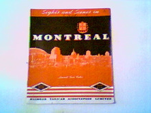 MONTREAL 1938 DIAMON CAB SIGHTS & SCENES