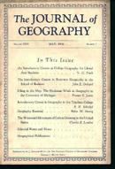 Journal Of Geography; Geography for College!