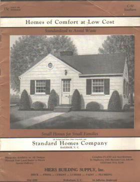 Homes of Comfort Standard Homes 1950 VG