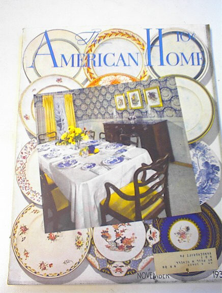 The American Home,Nov.1936,Early Pottery