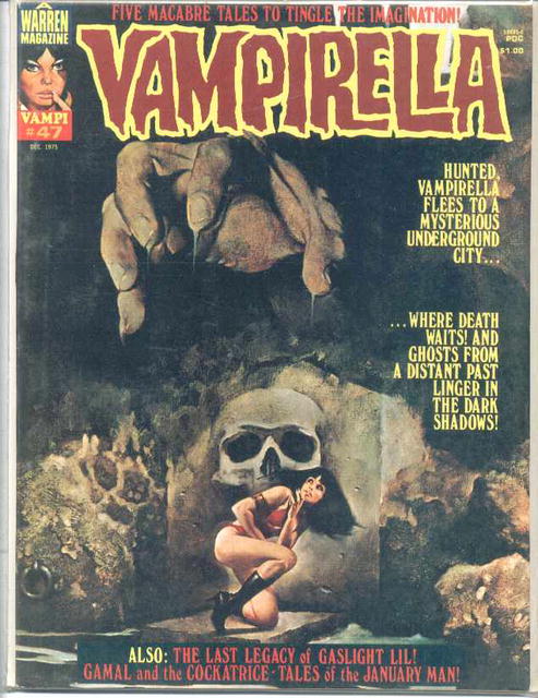 Vampirella #47/Dec.1975/Enrich cover