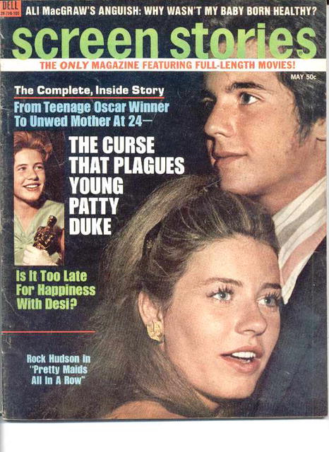 Screen Stories/Mar.1971/Curses Plague Patty D