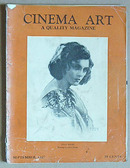 CINEMA ART, September 1927, POLA NEGRI cover!