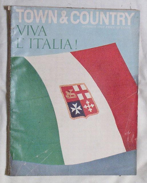 Town&Country 10/60 Viva L'Italia! Italy Issue
