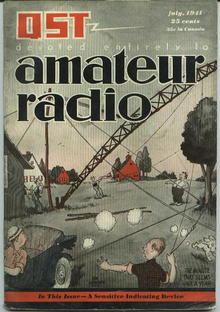 QST magazine, Sensitive indicating dev, 7/41