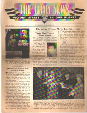 The Alcoa News 4/24/1944 WWII Employee news