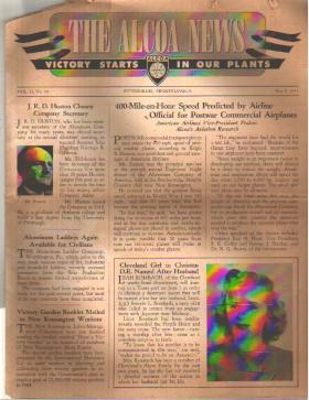 The Alcoa News 5/8/1944 WWII employee news