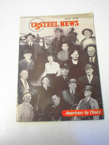 US Steel News,7/48,Americans by Choice