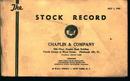 Stock Record for Chaplin and Company