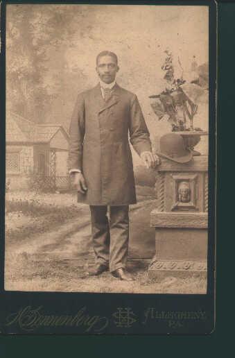 Photo of African American Man from 1890's