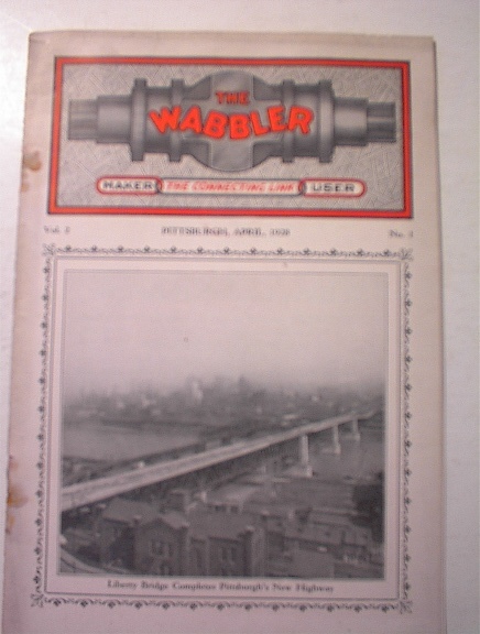 The Wabbler,4/1928,PGH Liberty Bridge cover