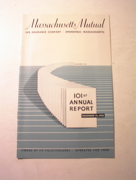1952,Massachusetts Mutual 101st Annual Report