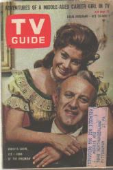 TV Guide 10/26/1963 Lee J Cobb The Virginian