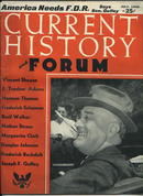 Current History Mag, F.D. Roosevelt, 7/40