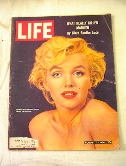 LIFE Aug 7,1964 Marilyn Monroe on Cover