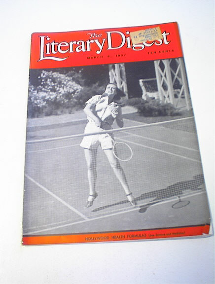 The Literary Digest,3/6/37,Medge Evans