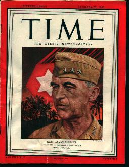 Time-1/29/45 Sixth Army's Krueger on Cover