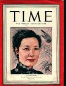 Time-3/1/43 Madmame Chang of China On Cover!