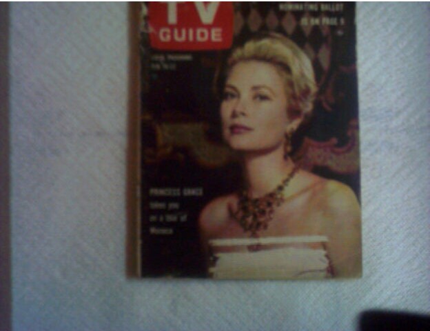 Grace Kelly,Flintstone's Pebbles,TVGuide'63