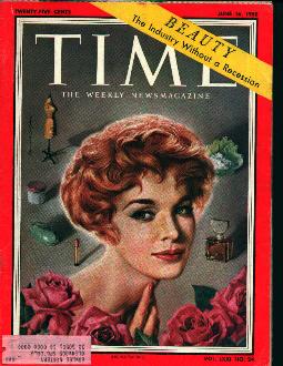 Time-6/16/58Helena Rubenstien,Elizabeth Arden