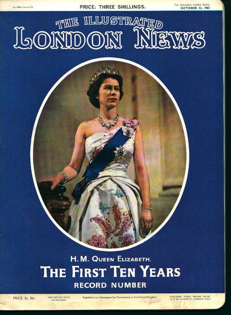 London News-10/12/63 Ten Years of Queen Liz