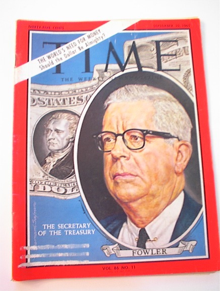 TIME,9/10/65,Secretary of Treasury Fowler