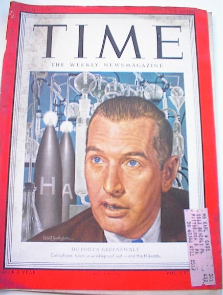 TIME,4/16/51,Du Pont's Crawford Greenwalt
