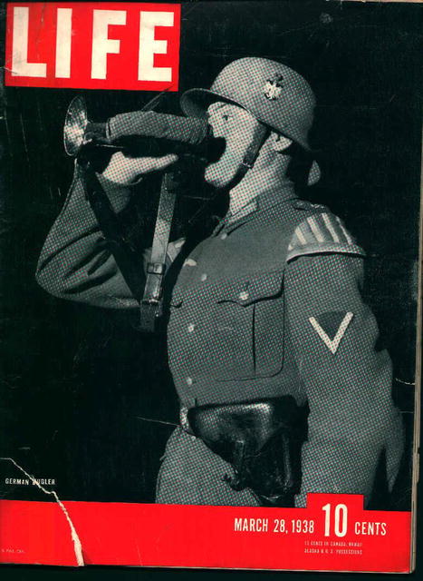 Life-3/28/38- German Bugler, Hitlers Parents