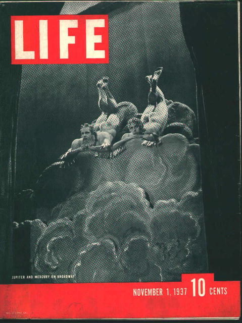 Life-11/1/37-Negro Stonecutter, Milking Mouse