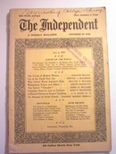 The Independent,7/8/1909,The Tariff Debate