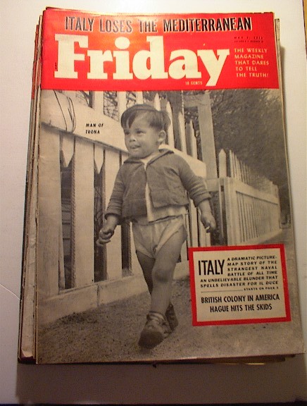 Friday Mag,5/2/1942,Italy Loses Mediterranean
