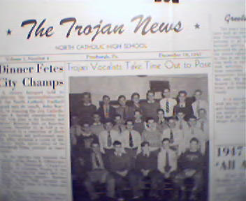 Trojon News-12/19/47-Ruzza,Glee Club,Actors!