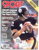 Sport Mag. Steeler Terry Bradshaw, 1980