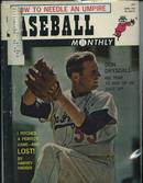 BASEBALL Monthly, Don Drysdale, 6/62