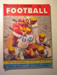 1954 Sports Preview Football,College and Pro