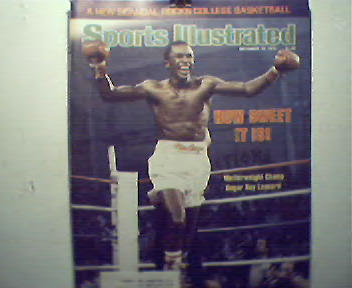 Sports Illustrated-12/10/79 Sugar Ray, Lynn Swann!