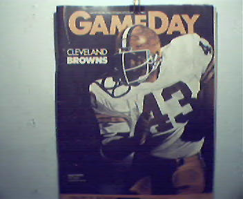 Gameday-Steelers vs Cleveland Browns 1/2/83!