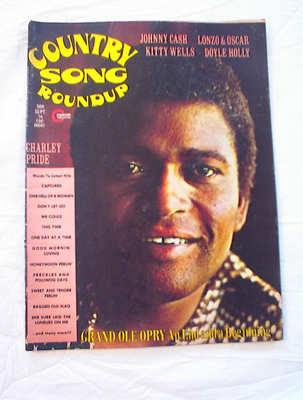 COUNTRY SONG ROUNDUP 9/1974 CHARLEY PRIDE