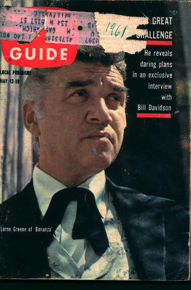 TV Guide-May 13-19 62' Walt Disney=Aesop?