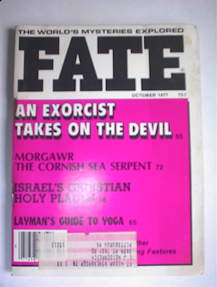 FATE Magazine,10/77,Israel's Christian Places