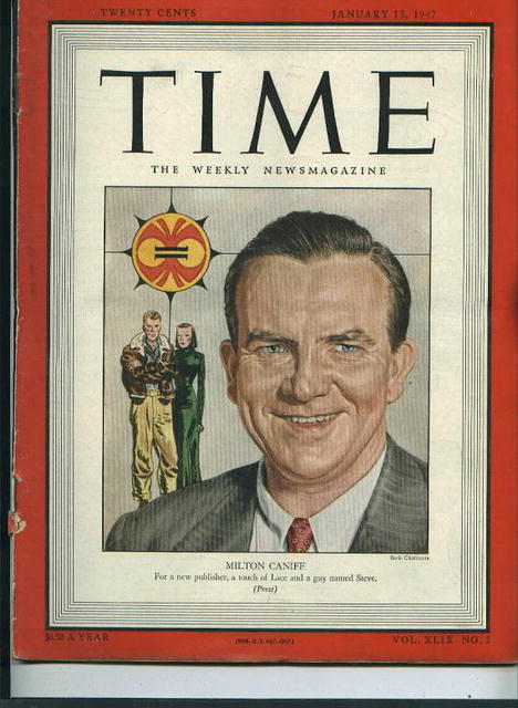 Time Magazine, Milton Caniff, 1/13/47