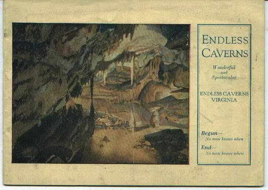 Endless Caverns, Newmarket, VA, circa 1930