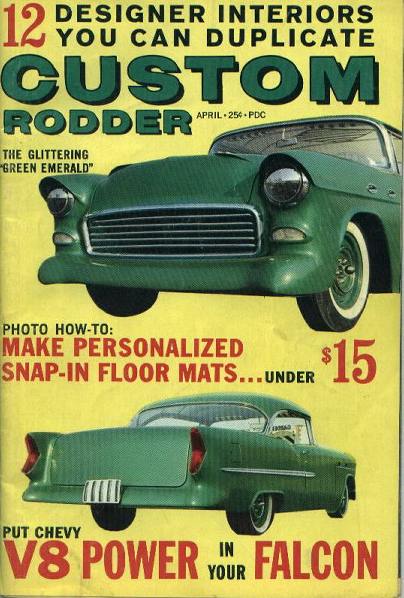 Custom Rodder, Glittering Green Emerald,4/62