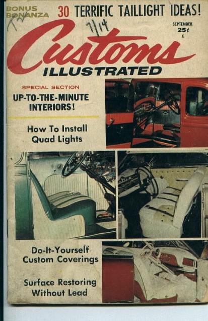 Customs Illustrated, Interiors!, 9/59